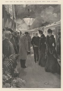 Prima visita del re e della regina in Scozia dalla loro ascesa al trono da G.S. Amato